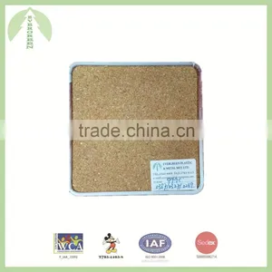 Cork Tin Coaster With Logo Custom Printed for Promotional/Cup Pad thumbnail-3