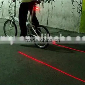 5 Led +2 Laser Tail Light Waterproof Cycling Safety Bicycle Rear Lamp Warning Bike Laser Tail Light thumbnail-6