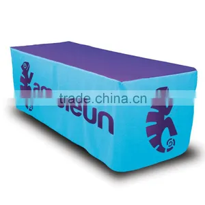 Blue Wedding Printed Table Overlays thumbnail-1