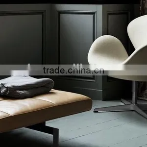 Genuine Leather Indoor Daybed Poul Kjaerholm PK80 Daybed for Living Room thumbnail-2