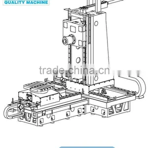 Horizontal Machining Center Frame thumbnail-1