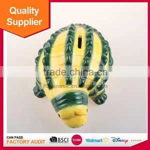 Hot Sale Animal Pangolin Shape Kids Piggy Bank Ceramic Money Box thumbnail-4