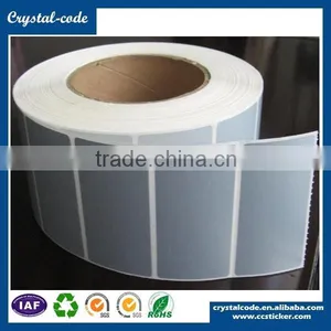Anti Counterfeit Acrylic Pressure Adhesive Peel off Destructible Eggshell Vinyl Materials Label thumbnail-3