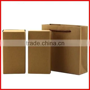 Drawer Design Kraft Paper Box in Bag Gift Packing Wholesale thumbnail-1