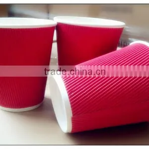 Ecofriendly Food Quality Material 4-20oz Paper Cup for Hot Drink thumbnail-1