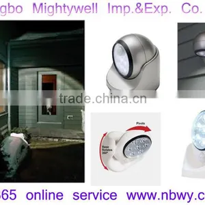 Wireless Motion Sensor 7 LED Safety Light---360 Degree Rotation - Indoor/Outdoor thumbnail-5