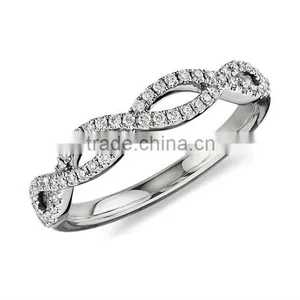 2013 Summer Hot Selling 925 Sterling Silver Infinity Ring thumbnail-1