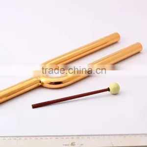 One Set 7pcs or 12pcs Clear or 24k Gold or Platinum or Titanium Color Quartz Crystal Singing Tuning Fork thumbnail-4