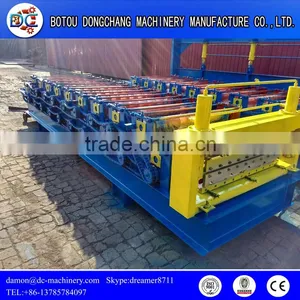 Trapezoidal IBR Coated Zinc Sheets Roll Forming Machine thumbnail-4