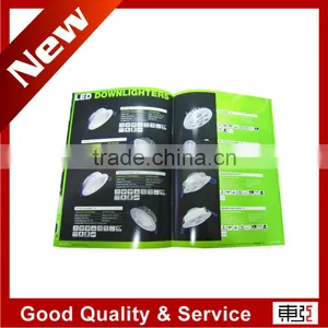 Glossy Soft Cover LED Lights Catalogue Printing Offer in China thumbnail-1