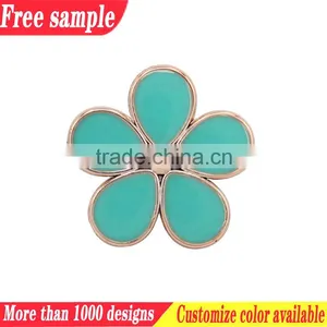 Vivid Plastic Shoe Flower Buckle Accessories Girls Shoe Accessory Plastic Flower thumbnail-1