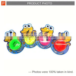 Funny Colorful Magic Soft Worm Game Toy thumbnail-4