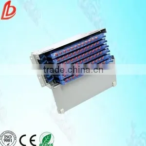 Fiber Optical ODF, Rack Mount 19 Inch ODF Fiber Optic Patch Panel thumbnail-1