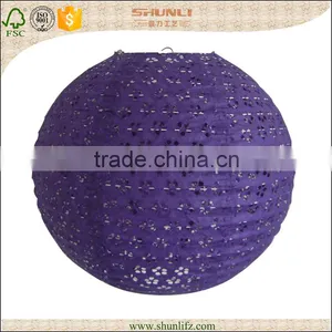 Eco-friendly and Cheapest Price Muti-colorful Plastic Hanging Paper Lantern thumbnail-3