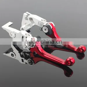Motorcross CNC Adjustable Folding Brake and Clutch Levers for CRF450 Parts thumbnail-3