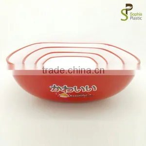 2014 Colorful Kitchen Picnice Party Plastic Salad Bowl thumbnail-1