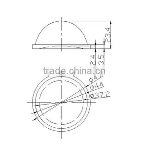 50W Led Light Lens for High Bay thumbnail-2