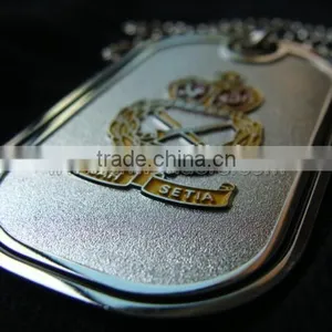 Polished Stainless Steel Dog Tags thumbnail-2