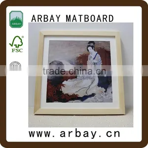 China Hot Sale Custom Acid Free Sexy Photo Frame Matboard Uncut Mat Boards Matboard and Framing thumbnail-4