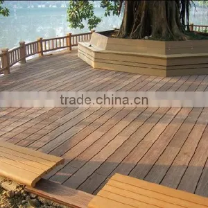Hollow WPC Outdoor Flooring , Waterproof Plastic Floor thumbnail-1