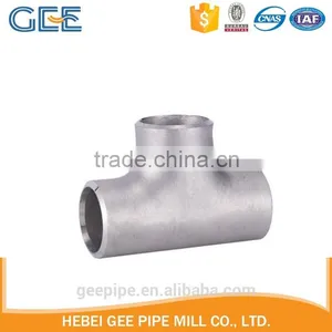 Stainless Steel Seamless Fittings Red Tee thumbnail-1