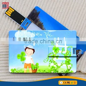 Promotional Price Ultra Thin Credit Card Usb Memory Stick Media thumbnail-1