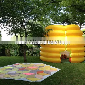 Giant Inflatable Yellow Honeycomb Tent for Advertising Decoration thumbnail-3