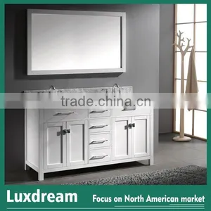Modern New Premium Bathroom Vanity With Double Sinks thumbnail-6