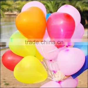 Hot Sell Colorful Heart Latex Balloon for Party Decoration thumbnail-1