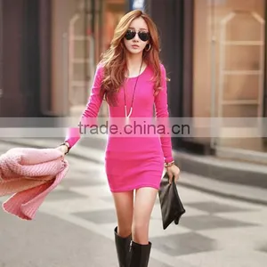 Latest Black Dress Sexy Black Contrast Dress Nighty Dress Picture thumbnail-4