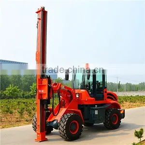 Pile Driver With Quick Coupling of Hammer or Screw Driving Head thumbnail-6