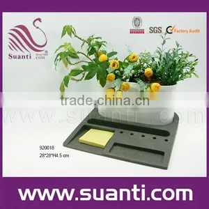 Multi-use Polystone Pot Plant and Office Stationery Case thumbnail-2