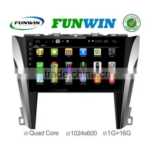 1G DDR3 Quad Core Android 4.4 1024*600 Automotive Dvd for Toyota Camry 2012-2015 Support OBD TPMS 3G thumbnail-1