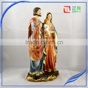 Factory Custom-Made High Quality Resin Holy Family Of Catholic Religious Souvenirs thumbnail-2