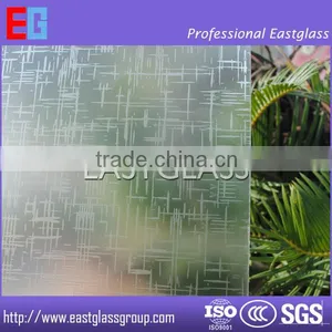 Decorative Acid Etched Glass thumbnail-1