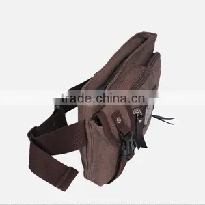 Canvas Waist Bag,Military Waist Bag With Bottle Holder thumbnail-2