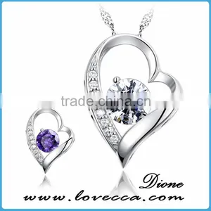 Wholesale New Fashion Designs Angle 925 Sterling Silver Necklace thumbnail-2