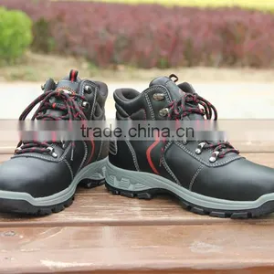 Safety Shoes Factory Genuine Leather Work Boots With Steel Toe thumbnail-1