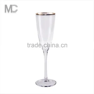 Wholesale Handmade Home Decoration Fancy Sliver Glass Champagne Flute thumbnail-4