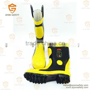 Firefighting Fireman Safety Firefighter Boots-Ayonsafety thumbnail-1