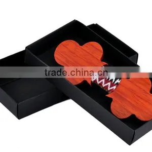 2016 New Cute Mens Spade Wooden Bow Tie Wholesale thumbnail-3
