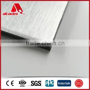 Brushed Finished High Quality Wall Cladding Material Acp/acm thumbnail-1