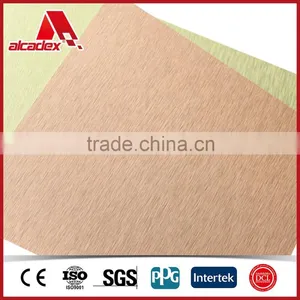Anodized Imported Materials Brushed Silver Aluminium Composite Panel thumbnail-2