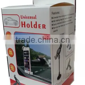 Universal Long Arm/neck 360 Degree Rotation Car Mount Cradle Holder for All Mobile Device, Cell Phone, Smart Phone, Iphone thumbnail-6