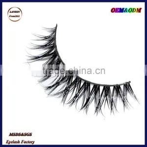 New Designs Private Label 3d Mink Eyelashes,5102 Mink Strip Eyelashes thumbnail-2