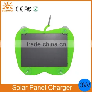 Mini Usb Solar Charger 3W Solar Panel High Quality Charger for Iphone/samsung/LG/Blackberry thumbnail-4