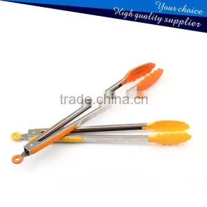 Non-stick Silicone Cooking Utensils Kitchen Tongs BBQ Tongs thumbnail-2