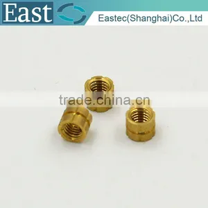 Small Brass Machining Metal Insert Nut for Plastic thumbnail-2