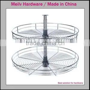 2016-2017 Foshan Kitchen Hardware Cabinet Chrome Revolving Basket thumbnail-1