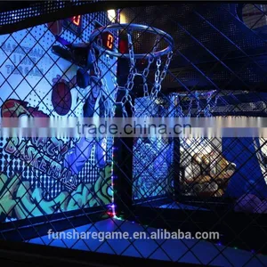 Funshare Hot Coin Operated Street Basketball Arcade Game Shooting Machine for Sale thumbnail-4